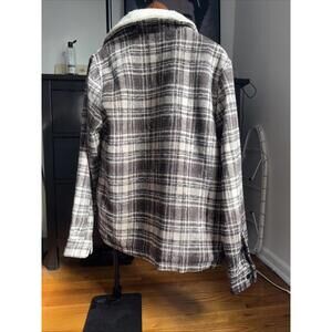 Pacsun Sample Sherpa Lined Over Shirt Medium Shacket